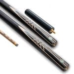 CRICAL Handmade 3/4 Piece Professional Snooker Cue Stick with Case