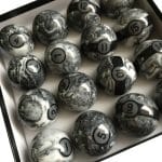 XMLivet 16 Piece Billiard Pool Balls Set – 57.2mm Phenolic Resin with Marbling Design - Image 2