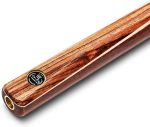 Cue-King Premier 400 Handmade 57" Snooker And Pool Cue, 18oz, 3/4 Jointed 9.5mm Tip, With Zebra Wood, Hard Case, Extension, And Microfiber Cue Towel - Image 2