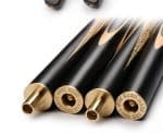 JIANYING 3/4 Jointed Snooker Pool Cue Stick with Extension Accessories Hard Case - Image 2