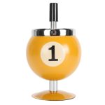 Billiard Ball Metal Cigarette Ashtray