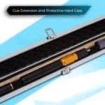 Cue-King Premier 300 57" 9.5mm Snooker & Pool Cue with Aluminium Case and Telescopic Extension - Image 8
