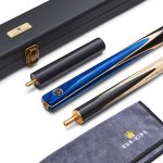 Cue-King Pro Series 001 57" 19oz Snooker/Pool Cue, 9.5mm Tip, 3/4 Joint, Case, and Extension