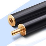Cue-King Pro Series 001 57" 19oz Snooker/Pool Cue, 9.5mm Tip, 3/4 Joint, Case, and Extension - Image 3