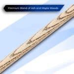 Cue-King Pro Series 001 57" 19oz Snooker/Pool Cue, 9.5mm Tip, 3/4 Joint, Case, and Extension - Image 4