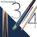 JIANYING Phantom Handmade Snooker Cue Stick With Cue Case Set - Image 3