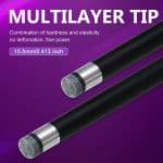 Professional Carbon 1/2 Pool Cue 10.5mm with Purple Diamond Design - Image 4