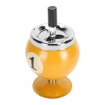 Billiard Ball Metal Cigarette Ashtray - Image 2
