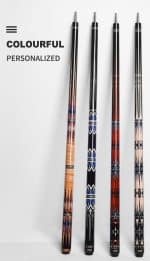 YFEN 58" Carbon Fiber  1/2 Billiard Pool Cue Stick 12.5mm + Extender - Image 2