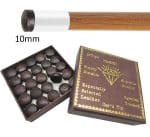 Diamond Leather Billiards Pool Cue Tip - 50 Pcs - Image 4