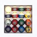Premium Marbleized Billiard Pool Balls Set - Image 3