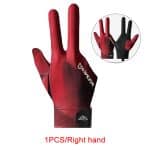 Full Finger Billiard Pool Glove - 1 Piece - Image 2