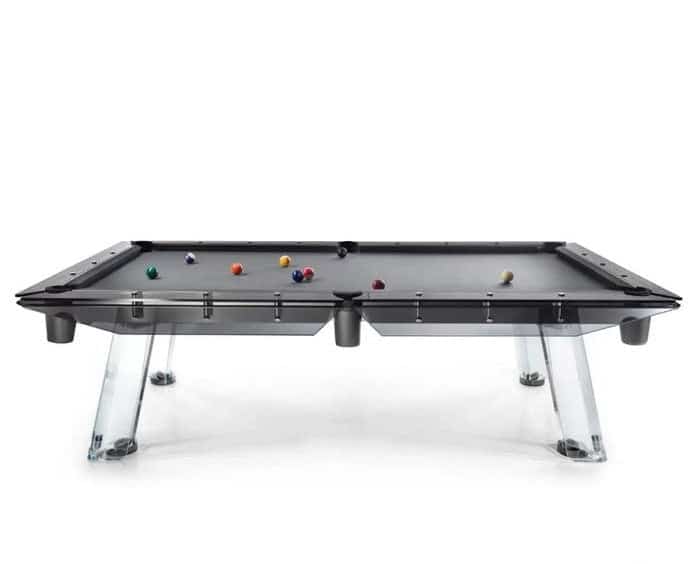 Customizable American Nine-ball Glass Pool Table – Perfect for Indoor Spaces - Image 1