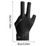 Anti-slip Pool Shooters Open 3 Fingers Professional Glove - Image 2
