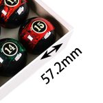 Billiard 8 Ball Pool Balls 16 Pieces - Image 4