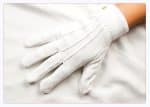 Gloves Competition Referee White Pure Cotton (2 Pairs) - Image 4